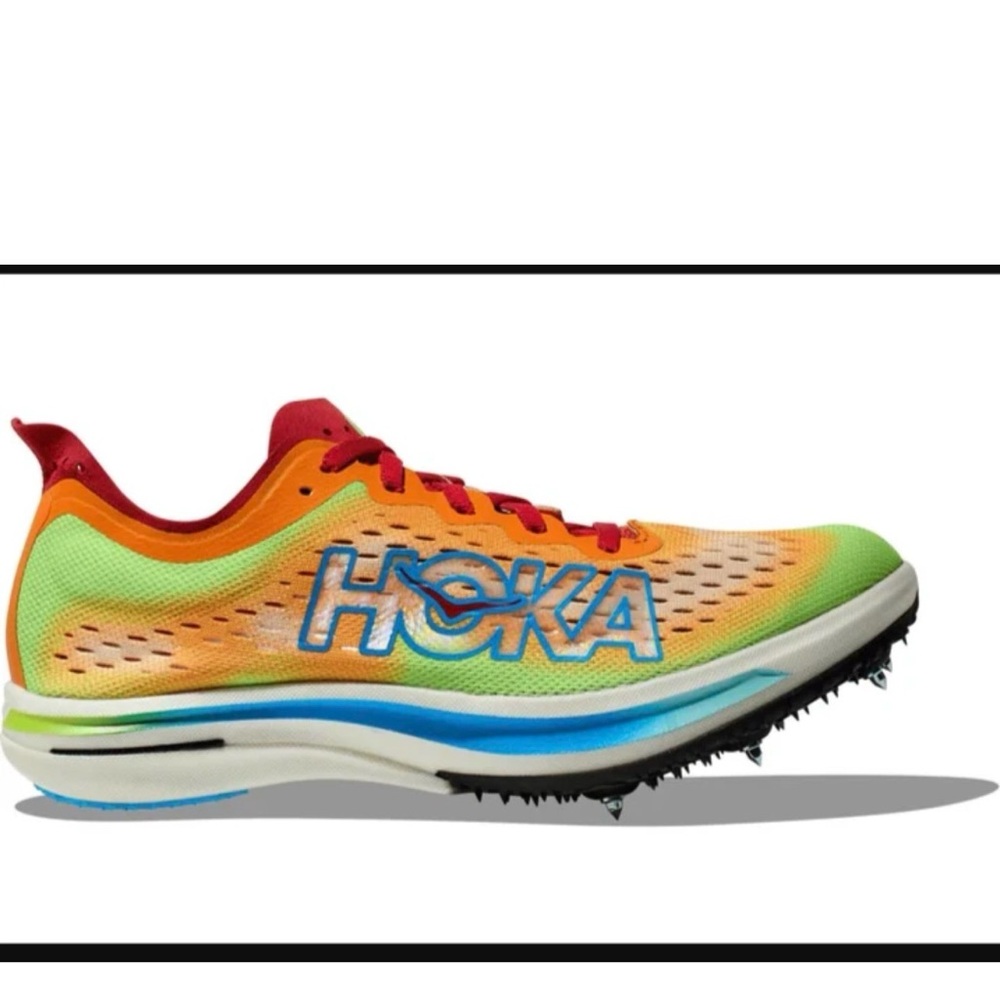 HOKA Cielo FLYX Mens TrackSpike Ultra Breathable Mesh Men Sz 7.5 Women Sz 9